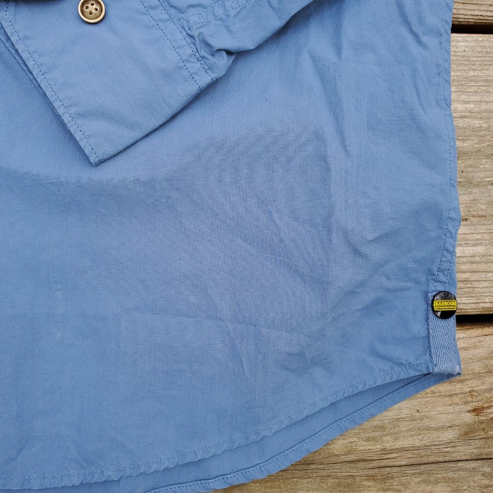 NWT Barbour Internation lightweight cotton Shirt M - Picture 4 of 5